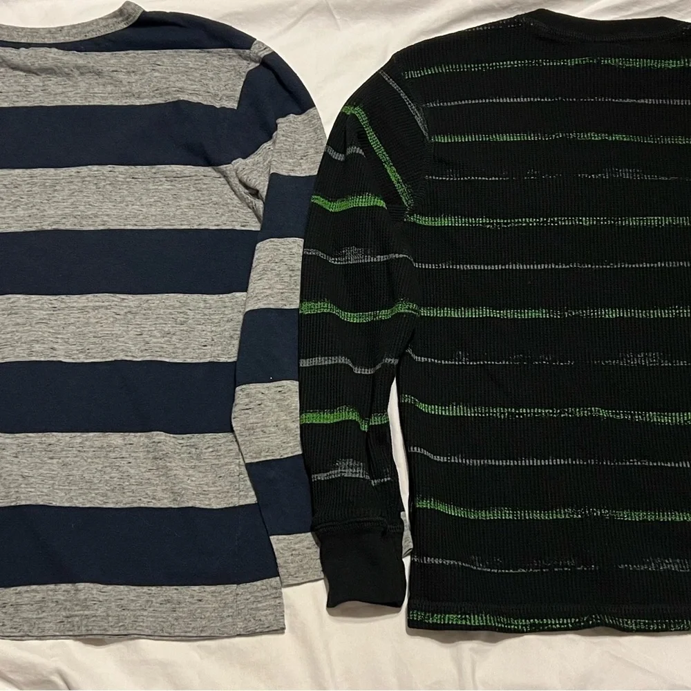 EUC Boys long sleeve shirts lot of 2, First Wave, Cat & Jack